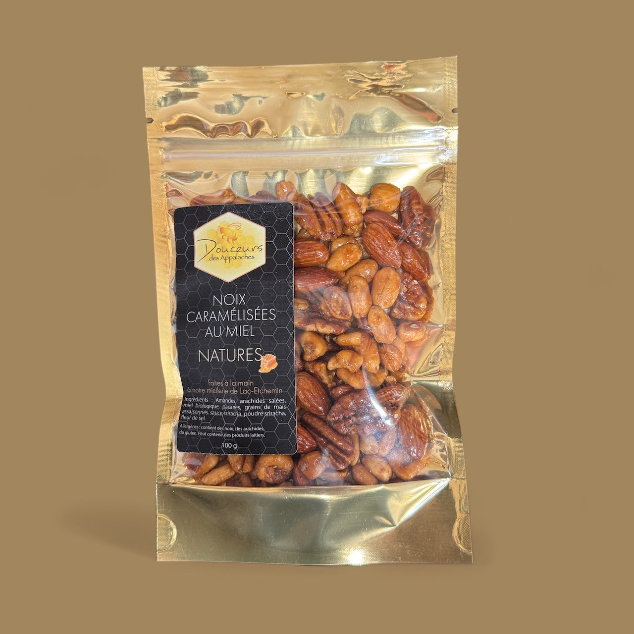 Noix caramélisées au miel