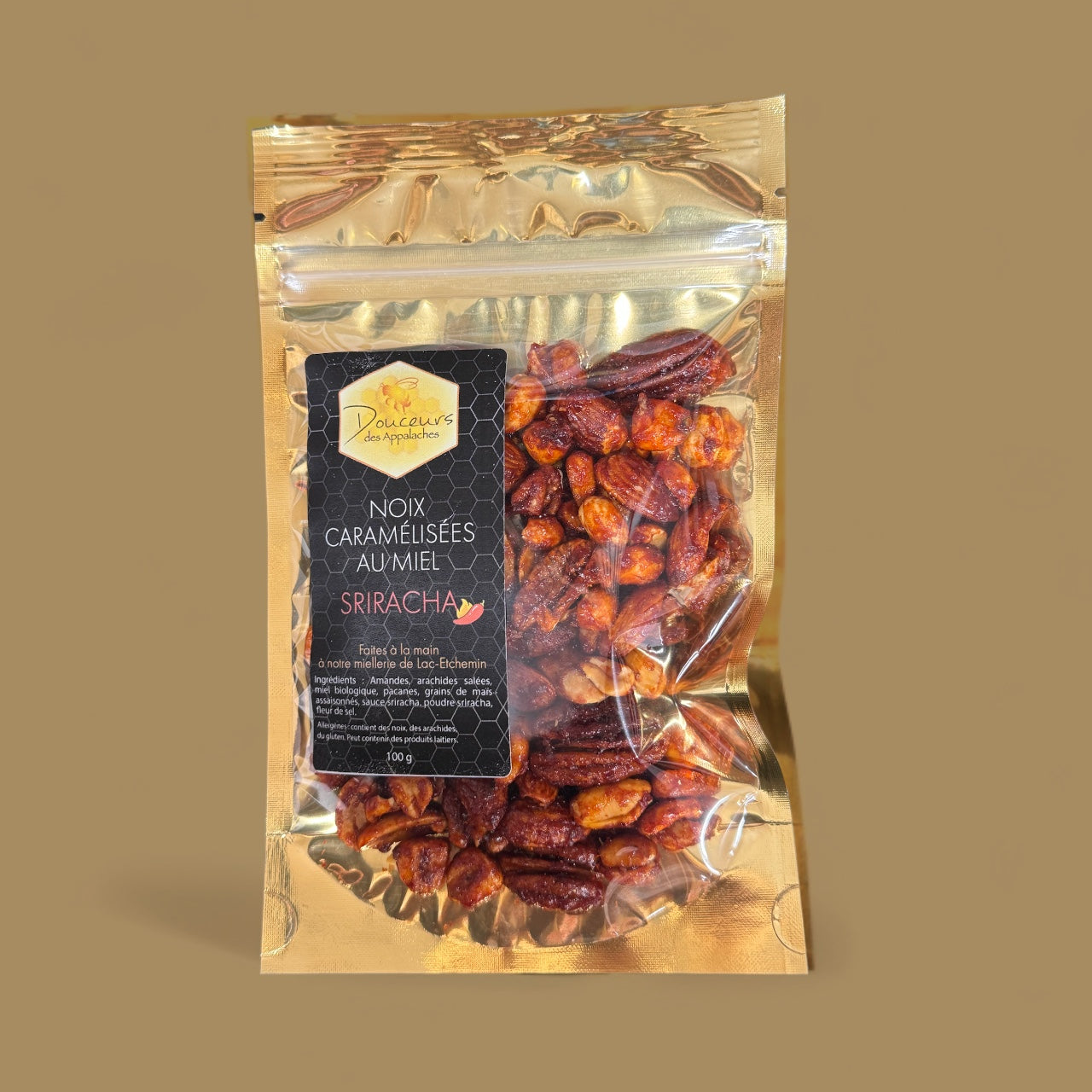 Noix caramélisées au miel