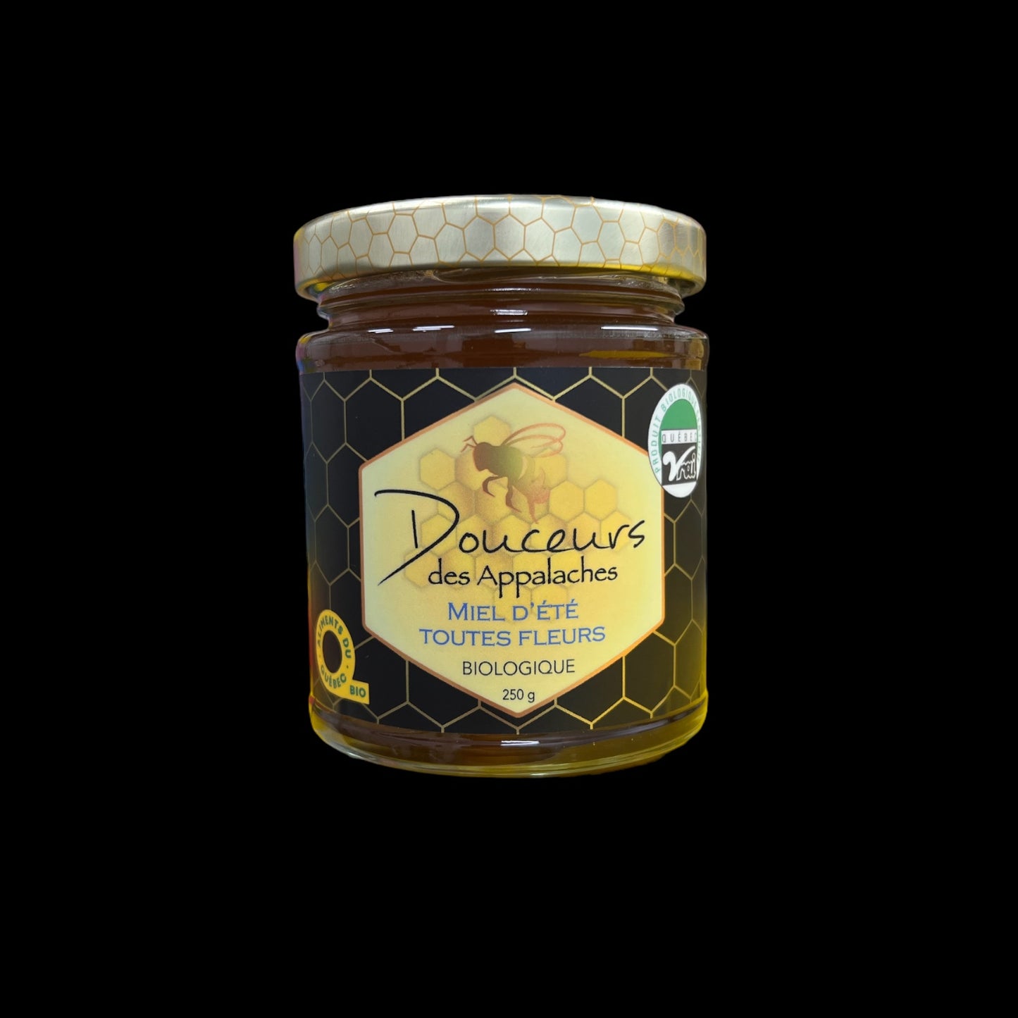 Miel brut d'été biologique - 250 g