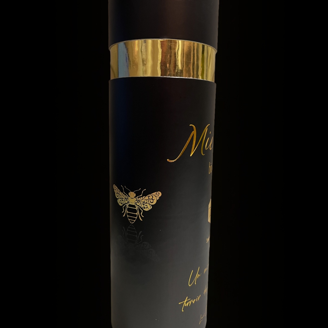 Coffret chic de 3 pots de miel de 250 g