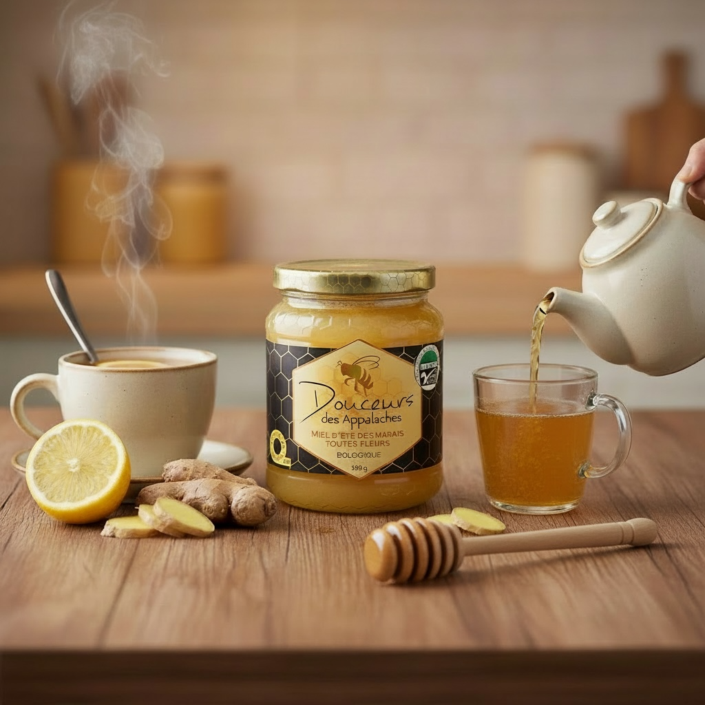 Miels bruts biologiques