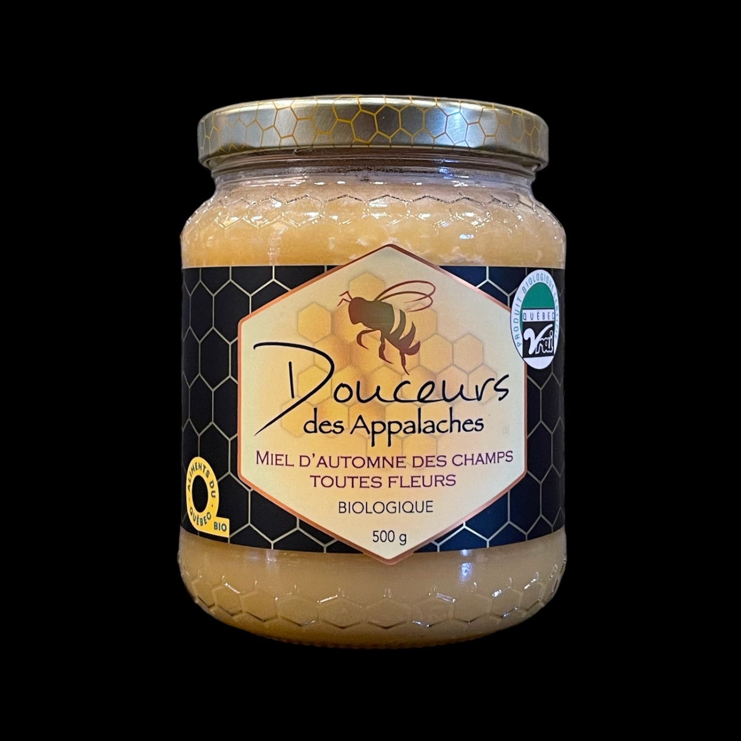 Miel brut d'automne 2023 biologique - 500 g