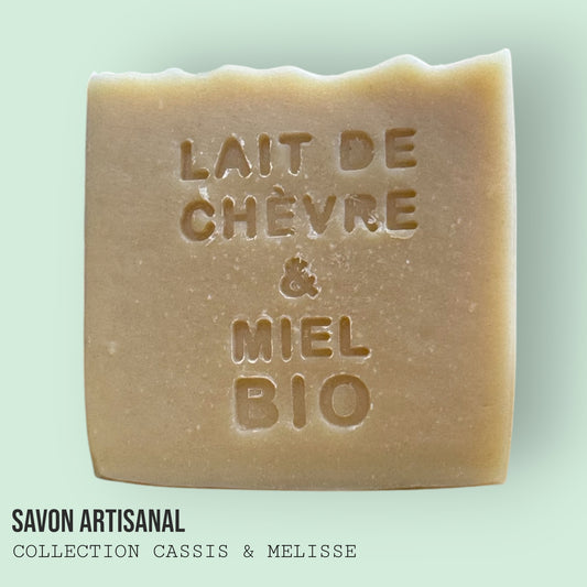 Savon Cassis et Mélisse - Pur Chèvre