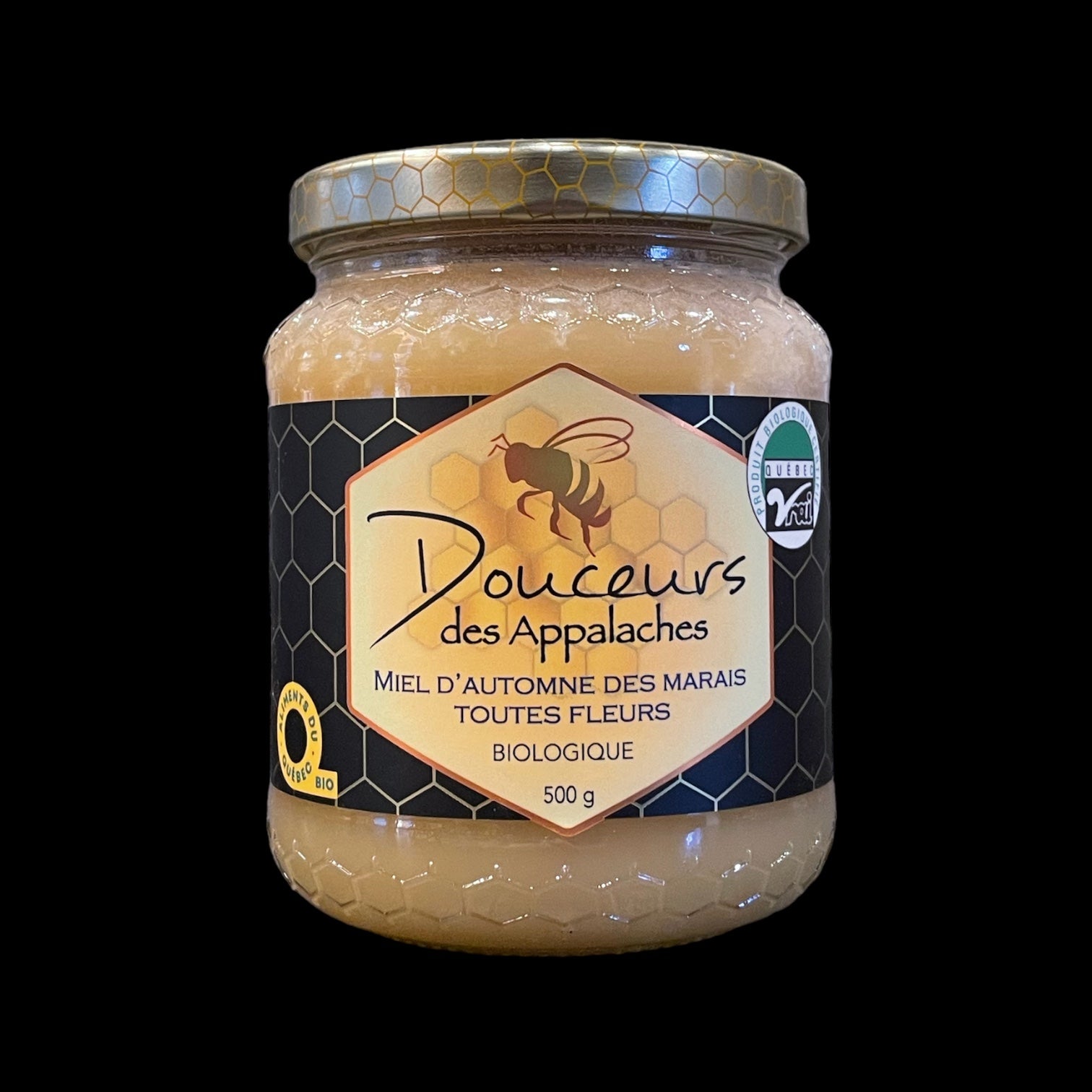 Miel brut d'automne 2023 biologique - 500 g