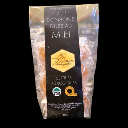 Bonbons biologiques au miel