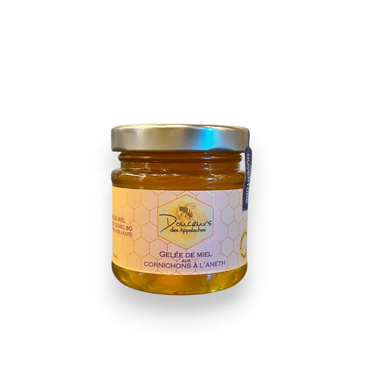 Miel Gourmet - Gelée de miel aux cornichons à l'aneth