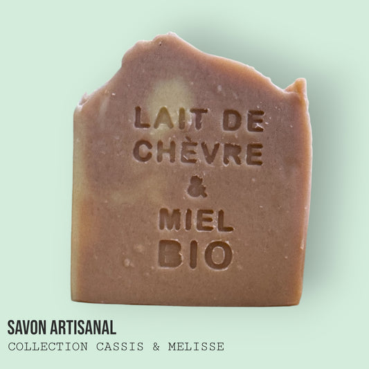 Savon Cassis et Mélisse - Géranium et lavande