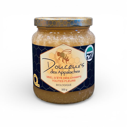 Miel brut d'été biologique - 500 g
