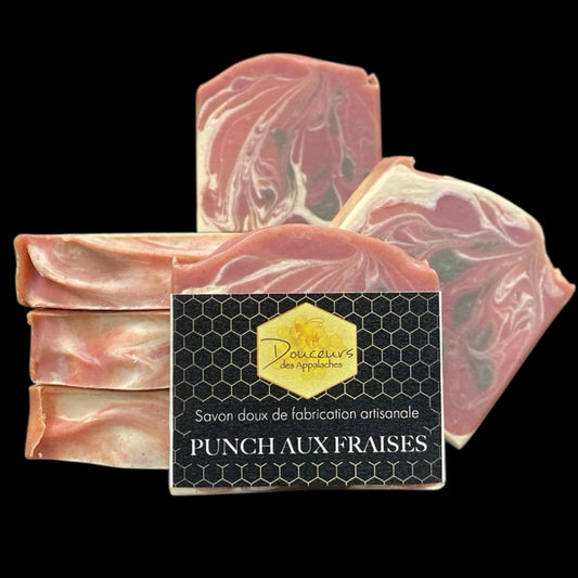 Savon Punch aux fraises