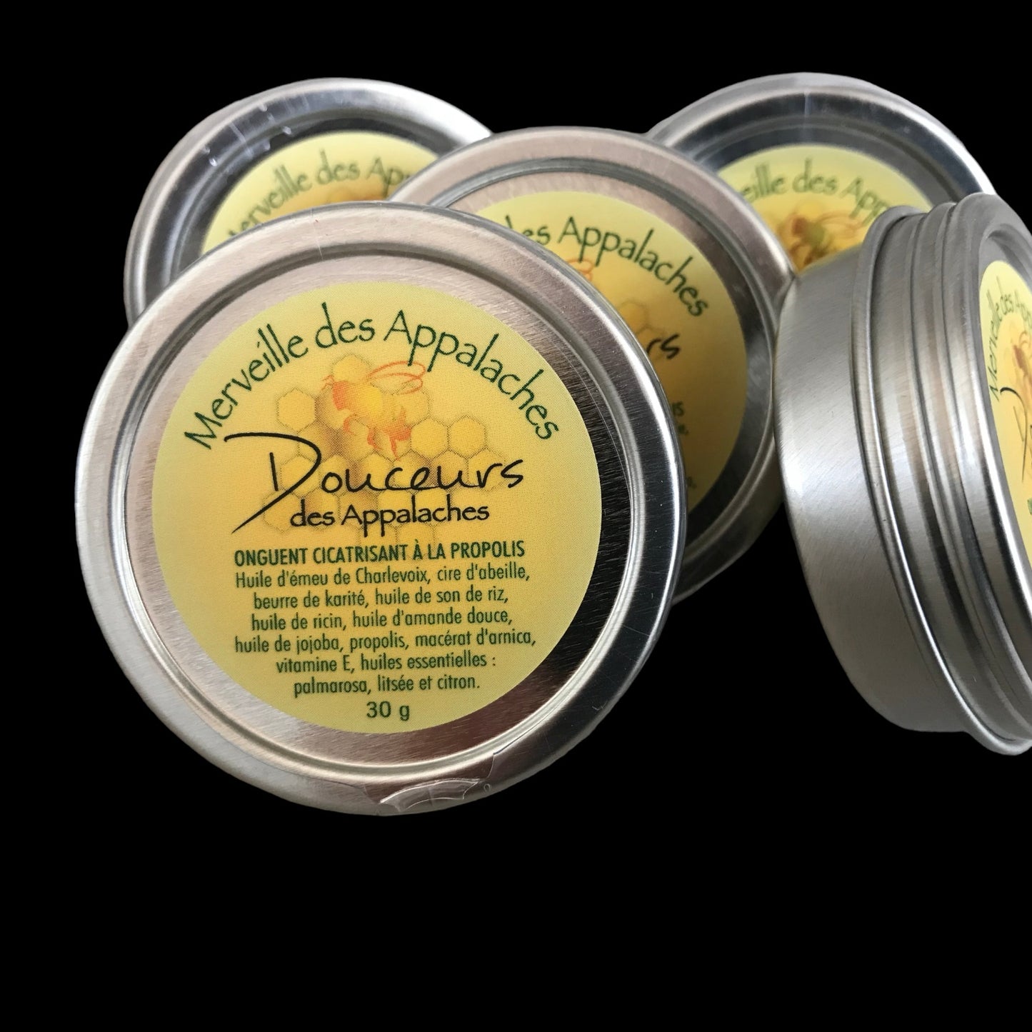 Merveille des Appalaches - Onguent cicatrisant à la propolis (30 g)