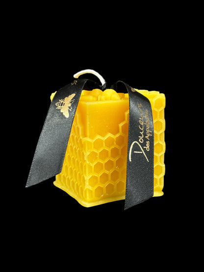 Bougie à la cire d'abeilles