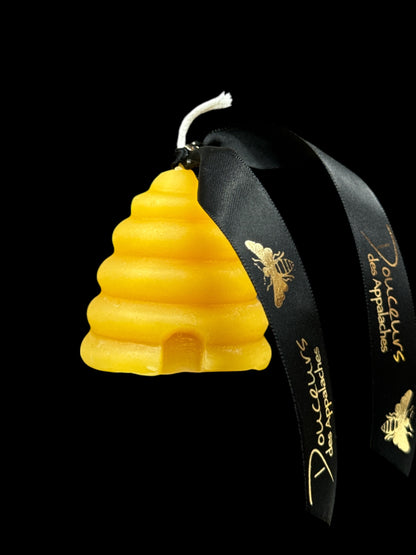Bougie à la cire d'abeilles