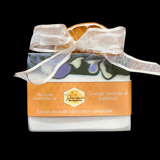 Orange, Lavande et Patchouli