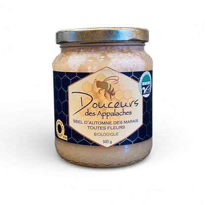 Miel brut d'automne biologique - 500 g