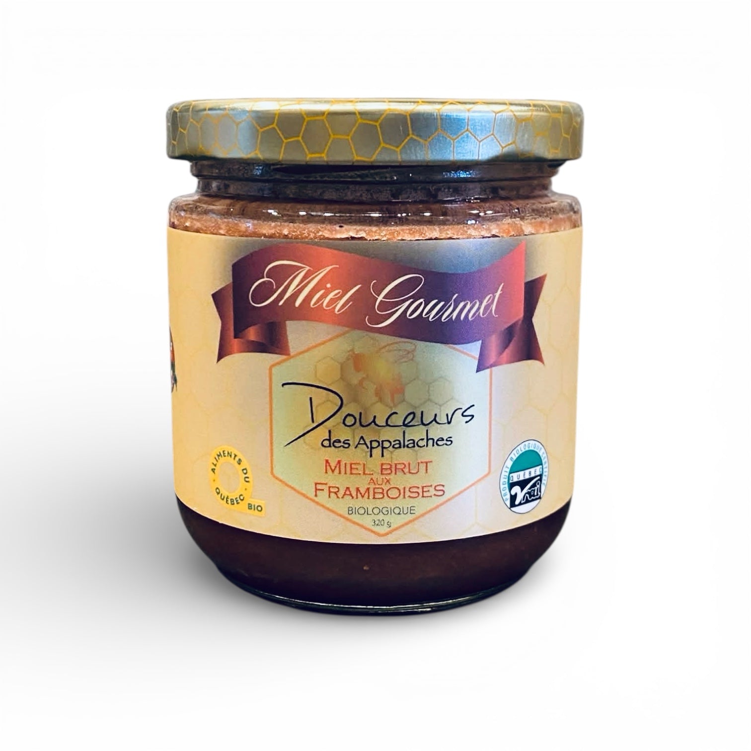 Miel brut Gourmet aux framboises