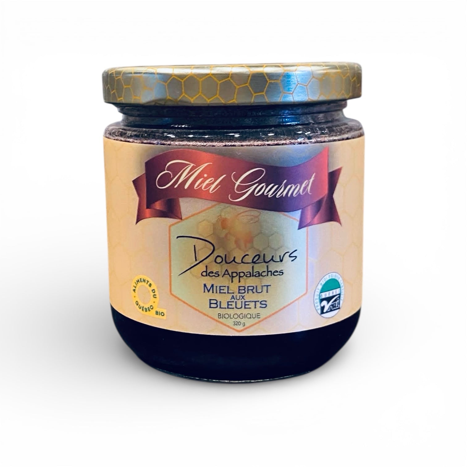Miel brut Gourmet aux bleuets