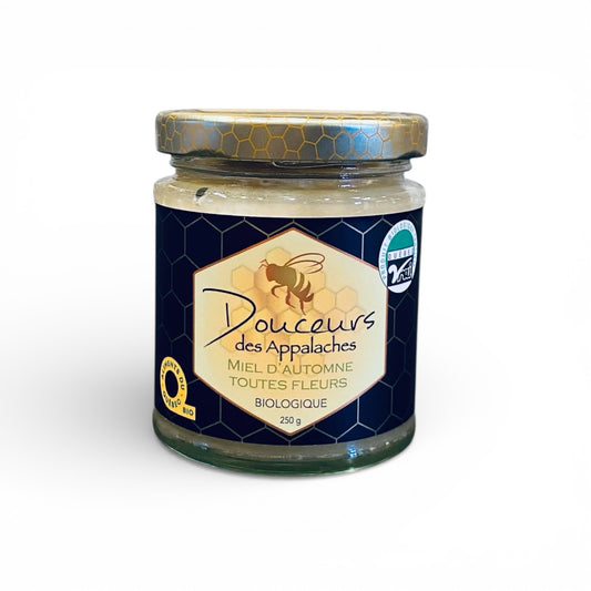 Miel brut d'automne biologique - 250 g