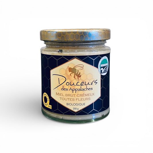 Miel brut crémeux biologique - 250 g