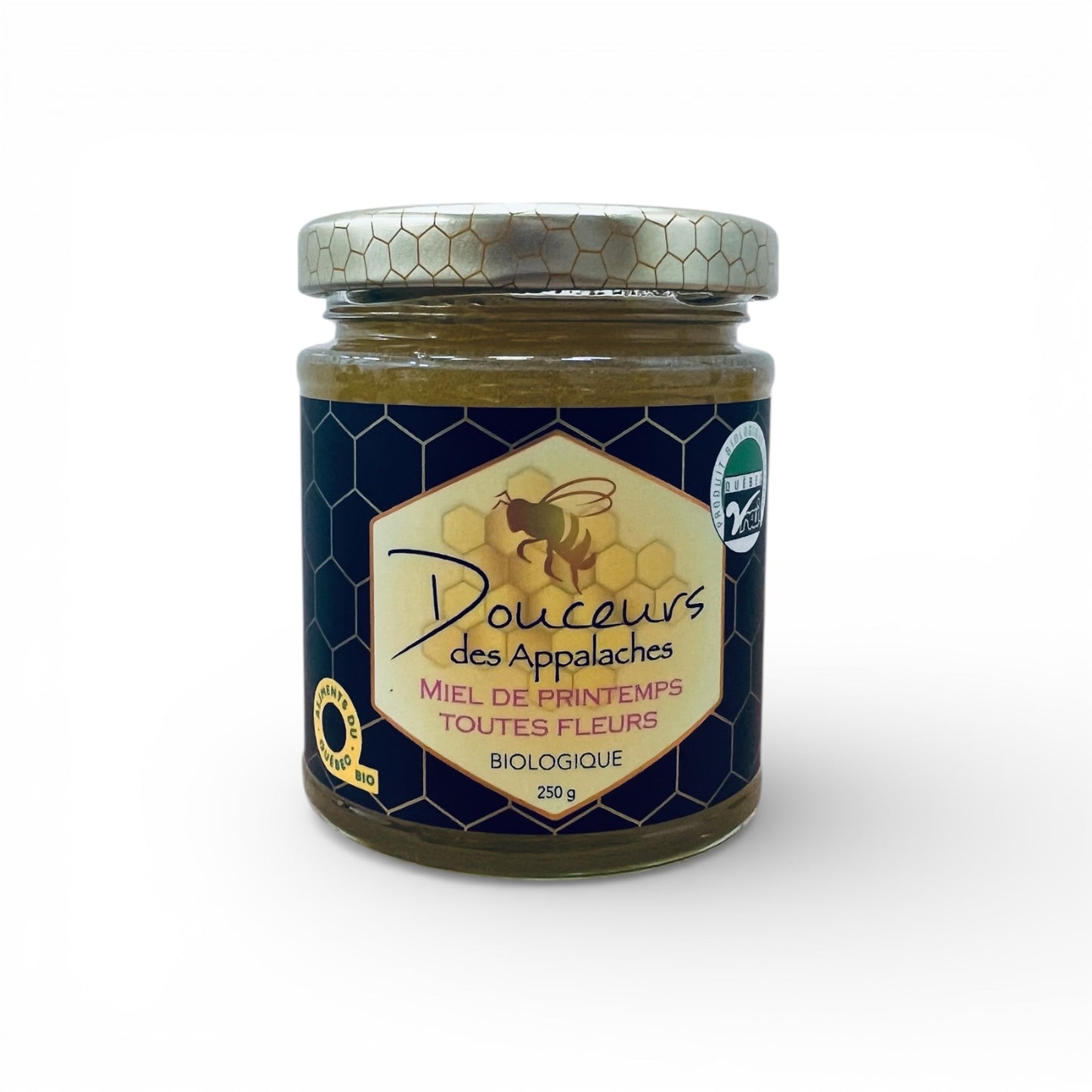 Miel brut de printemps biologique - 250 g