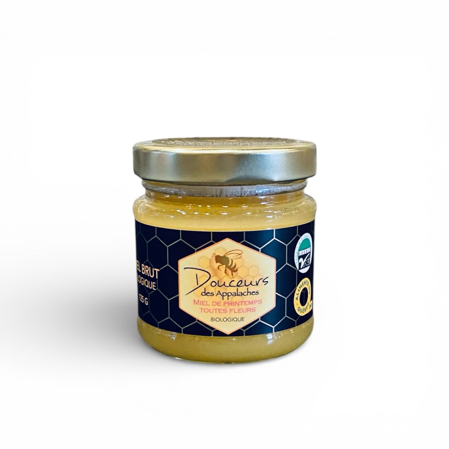 Miel brut de printemps biologique - 125 g