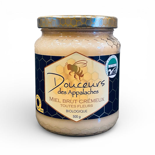 Miel brut crémeux biologique - 500 g