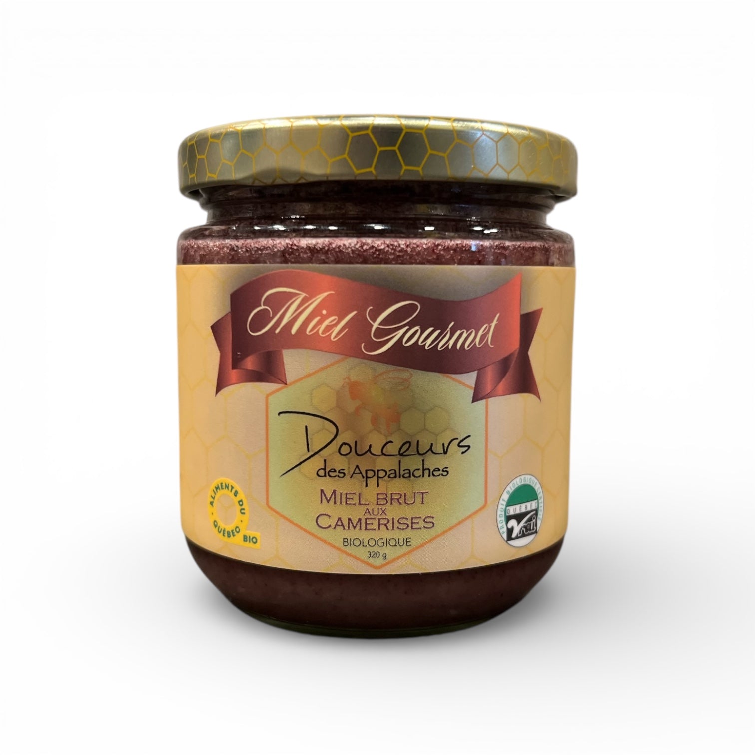 Miel brut Gourmet aux camerises