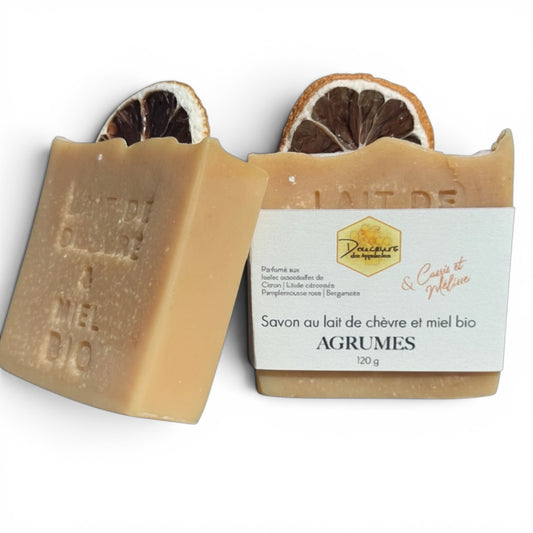 Savon Cassis et Mélisse - Agrumes