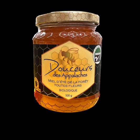 Miel brut d'été biologique - 500 g