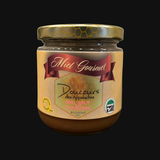 Miel Gourmet à la rhubarbe
