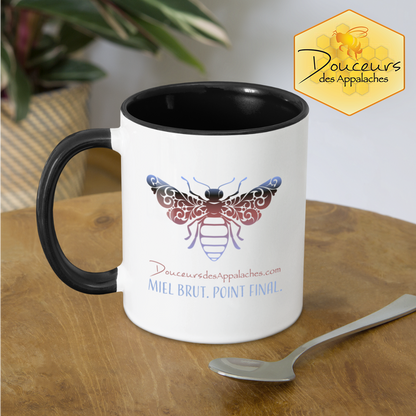 Tasse abeille avec recette Mug cake au miel